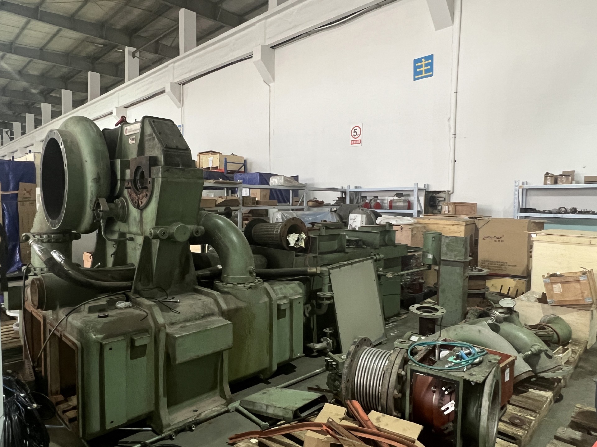 TA11000DA3离心空气压缩机改造成 离心氮气压缩机 整机改造项目